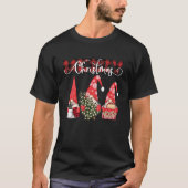 Merry Christmas Gnomies Costume Matching Buffalo R T-Shirt (Vorderseite)