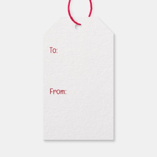 Merry Christmas Goldendoodle Dog Geschenkanhänger (Rückseite)