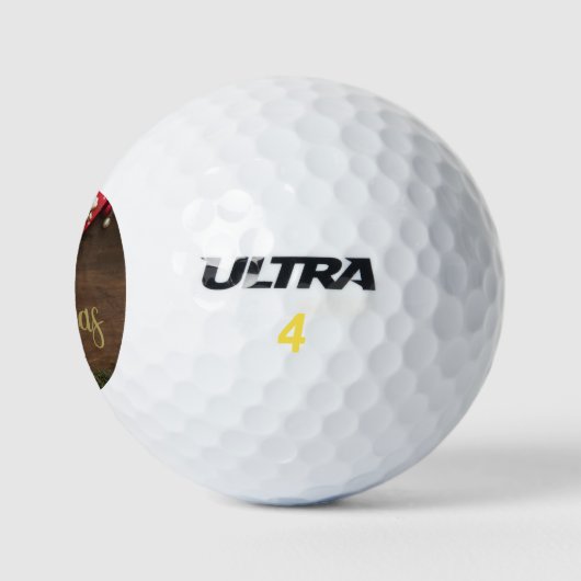 ***MERRY CHRISTMAS GOLFER*** GOLFBALL (Logo)