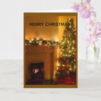Merry Christmas Greeting Card Karte