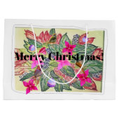 Merry Christmas! Große Geschenktüte (Rückseite)