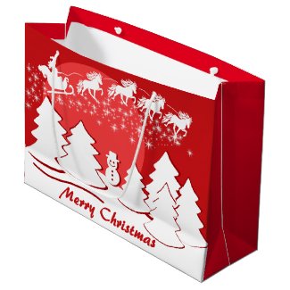 Merry Christmas Große Geschenktüte
