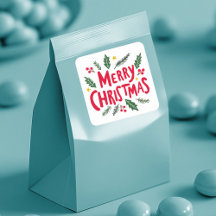 MERRY CHRISTMAS HandGezeichnet Urlaub Whimsical Ni