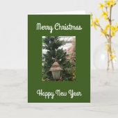 ** MERRY CHRISTMAS & HAPPY NEW YAAR TO** KARTE (Gelbe Blume)