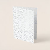 Merry Christmas & Happy New Year! 2022 XMAS Snow Folienkarte (Vorderseite)