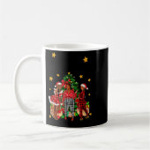 Merry Christmas Happy New Year African American Bl Kaffeetasse (Links)