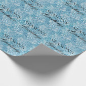 Merry Christmas Happy New Year Holiday Season Geschenkpapier (Ecke)