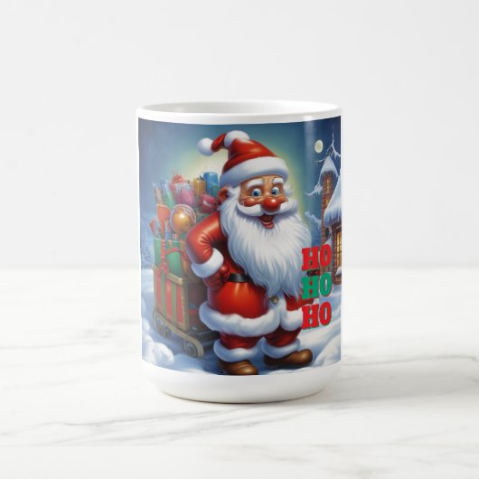 Merry Christmas Happy New Year Holiday Season Kaffeetasse (Mittel)