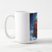 Merry Christmas Happy New Year Holiday Season Kaffeetasse (Links)