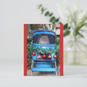 Merry Christmas & Happy New Year Postkarte (Stehend Vorderseite)