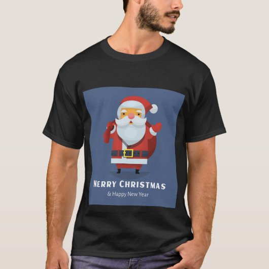 Merry Christmas & Happy New Year T-Shirt (Vorderseite)