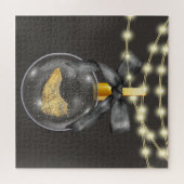 Merry Christmas Hilton Head Island Map Ornament Puzzle (Horizontal)