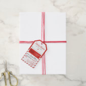 Merry Christmas Holiday Express Mail To From Geschenkanhänger (Mit Garn)