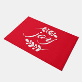MERRY CHRISTMAS | Holiday Joy Doormat Fußmatte (Schrägansicht)