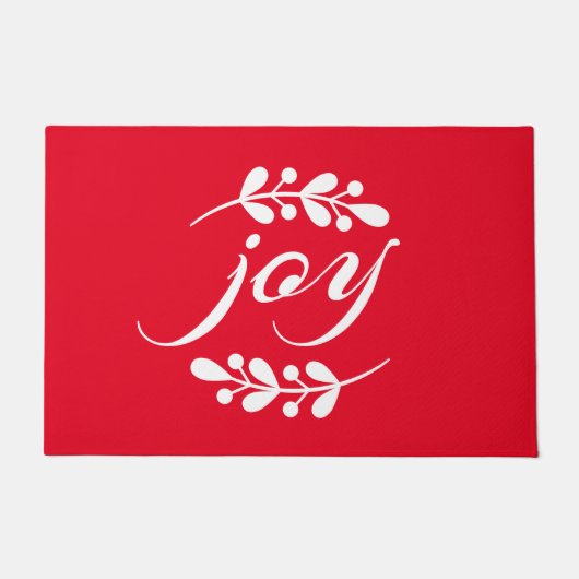MERRY CHRISTMAS | Holiday Joy Doormat Fußmatte (Vorderseite)