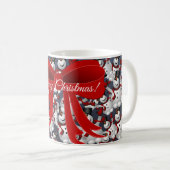 Merry Christmas holiday Mug Kaffeetasse (VorderseiteRechts)