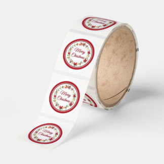 Merry Christmas Holiday Stickers
