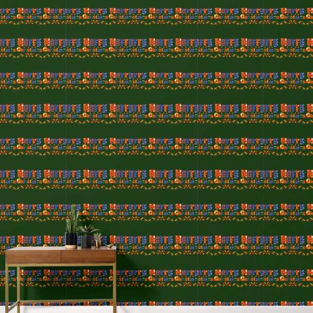 Merry Christmas  Holiday Tapete (Hausflur)