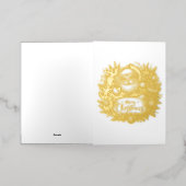 Merry Christmas Holiday Wish Card (Äußere Ablage)