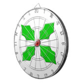 Merry Christmas Holly Dart Board Dartscheibe (Vorderseite rechts)