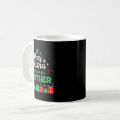 Merry Christmas I'm Going To Be An Brother Pregnan Kaffeetasse (Vorderseite Links)