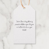 Merry Christmas in 8 langs and Happy Holiday Geschenkanhänger (Rückseite)