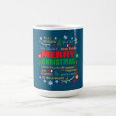 Merry Christmas In Different Languages Xmas Kaffeetasse (Mittel)