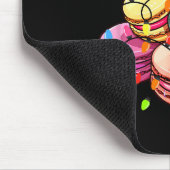 Merry Christmas In French _ Macarons Joyeux Noel  Mousepad (Ecke)