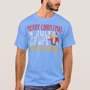 MERRY CHRISTMAS IN JULI FUNNY SANTA CLAUS T-Shirt