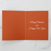 Merry Christmas in Rome Custom Holiday Card Karte (Innenseite)