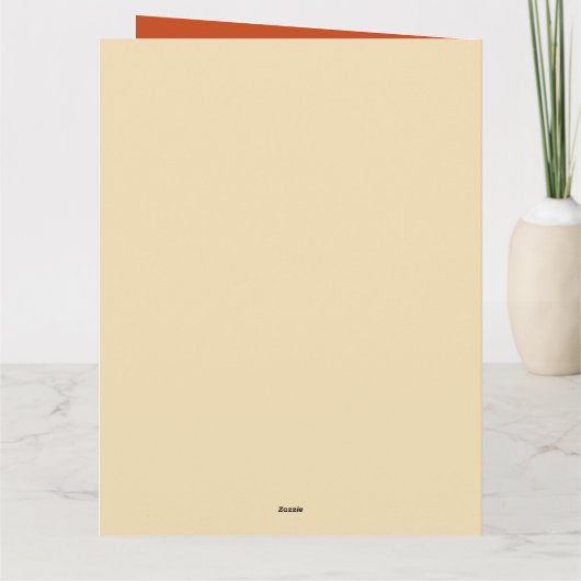 Merry Christmas in Rome Custom Holiday Card Karte (Rückseite)