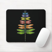 Merry Christmas Insect Dragonfly Xmas Tree Mousepad (Mit Mouse)