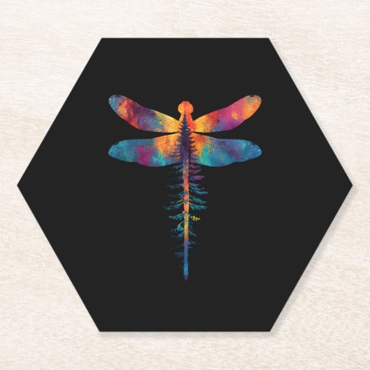 Merry Christmas insect Lover Xmas Dragonfly Christ Untersetzer (Vorderseite)