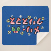 Merry Christmas (Japanese) Sherpadecke (Vorderseite (Horizontal))