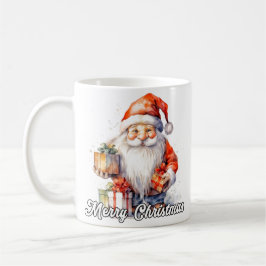 Merry Christmas Jolly Little Santa Claus Kaffeetasse