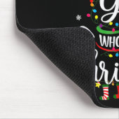 Merry Christmas Just A Girl Who Loves Christmas Tr Mousepad (Ecke)
