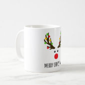 MERRY CHRISTMAS KAFFEETASSE (Vorderseite Links)