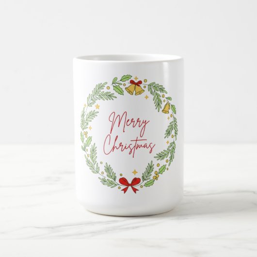 Merry Christmas Kaffeetasse (Mittel)