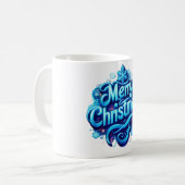 MERRY CHRISTMAS KAFFEETASSE (Vorderseite Links)