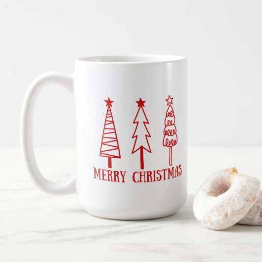 Merry Christmas Kaffeetasse (Mit Donut)