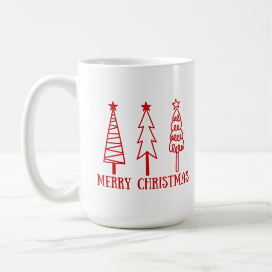 Merry Christmas Kaffeetasse (Links)