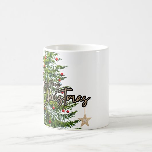 Merry Christmas Kaffeetasse (Mittel)