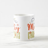 MERRY CHRISTMAS KAFFEETASSE (Mittel)