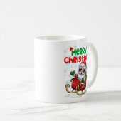 MERRY CHRISTMAS KAFFEETASSE (VorderseiteRechts)