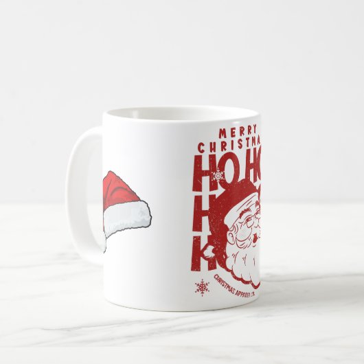 🎄Merry Christmas ☕ Kaffeetasse (Vorderseite Links)