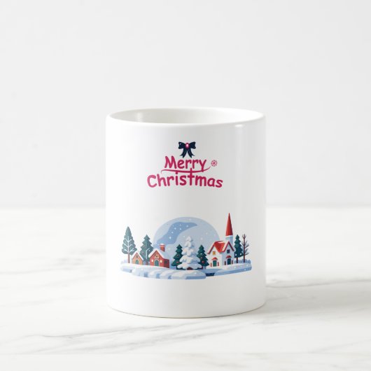Merry Christmas Kaffeetasse (Mittel)
