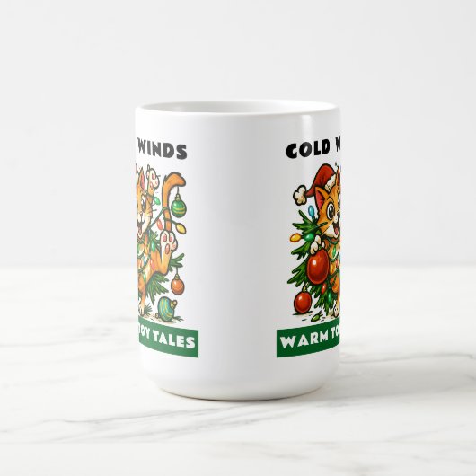 Merry Christmas Kaffeetasse (Mittel)