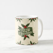Merry Christmas Kaffeetasse (VorderseiteRechts)
