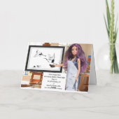 Merry Christmas Karte (Rückseite)