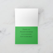 Merry Christmas Karte (Innenseite)